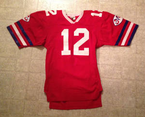 Shreveport Pirates CFL game jersey, 1995 season, #27
