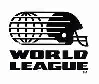 WLAF FOOTBALL HELMETS 8X10 PHOTO PICTURE WORLD LEAGUE AMERICAN FOOTBALL